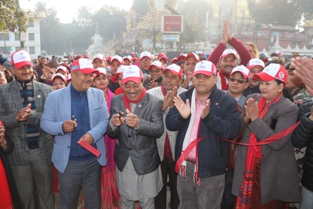 भ्रमण वर्ष २०२० लक्षित नागार्जुन नगरपालिको वाकाथुन(पैदलयात्रा)भव्य रुपमा सम्पन्न