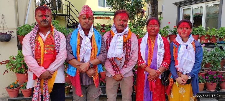 नागार्जुन ४ मा नेपाली काग्रेसका लक्ष्मिराम शर्मा पुरै प्यानल सहित विजयी