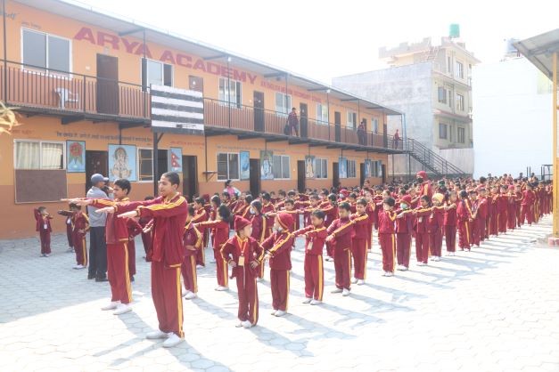 नार्गाजुनकै उत्कृष्ट बिधालय आर्य एकेडेमीमा भर्ना खुल्यो