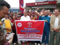 बद्री नारायण धाम प्राणप्रतिष्ठा कार्यक्रमको प्रचार प्रसारका लागि वाकाथन कार्यक्रमको आयोजना