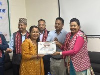 नागार्जुन नगरपालिकाको आयोजनामा विपद् स्वयंसेवक खोज तथा उद्धार तालिम समापन