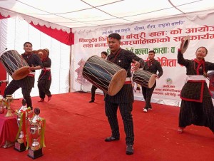 नागार्जुनमै पहिलो पटक प्रथम नगर स्तरिय धिमे बाजा प्रतियोगिता सम्पन्न