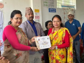 नागार्जुनमा गृहिणी महिला सशक्तिकरण कार्यक्रम अन्तर्गत ३० दिने नौमती बाजा (एडभान्स) तालिम समापन समारोह सम्पन्न