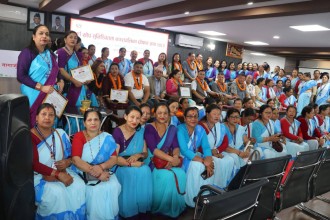 नागार्जुन नगरपालिकाद्वारा आयोजित पूर्ण खोप सुनिश्चितता नगरपालिका घोषणा सभा सम्पन्न