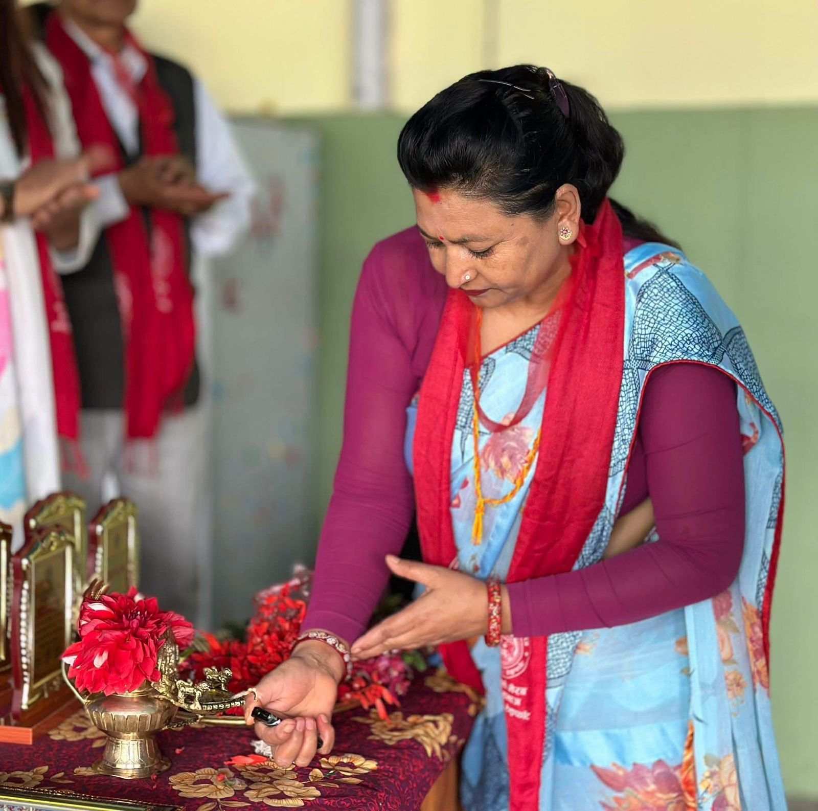 धिमे बाजा तालिम तथा नेवारी भाषा प्रशिक्षणको प्रमाणपत्र वितरण एवं समापन कार्यक्रम  सम्पन्न